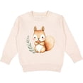thumbnail image 2 of Inktastic Brown Squirrel Toddler Sweatshirt, 2 of 4