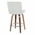 thumbnail image 6 of LumiSource Henry 26" Fixed-Height Counter Stool - Set of 2, 6 of 6