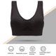 thumbnail image 3 of Mujer a prueba de golpes transpirable inalámbrico push-up chaleco sujetador ropa interior deportiva, 3 of 6