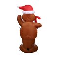 thumbnail image 1 of Modelo aireado de hombre de jengibre, modelo aireado de hombre de jengibre, modelo de Papá Noel, muñeco de nieve navideño, diseño exquisito, 1 of 8