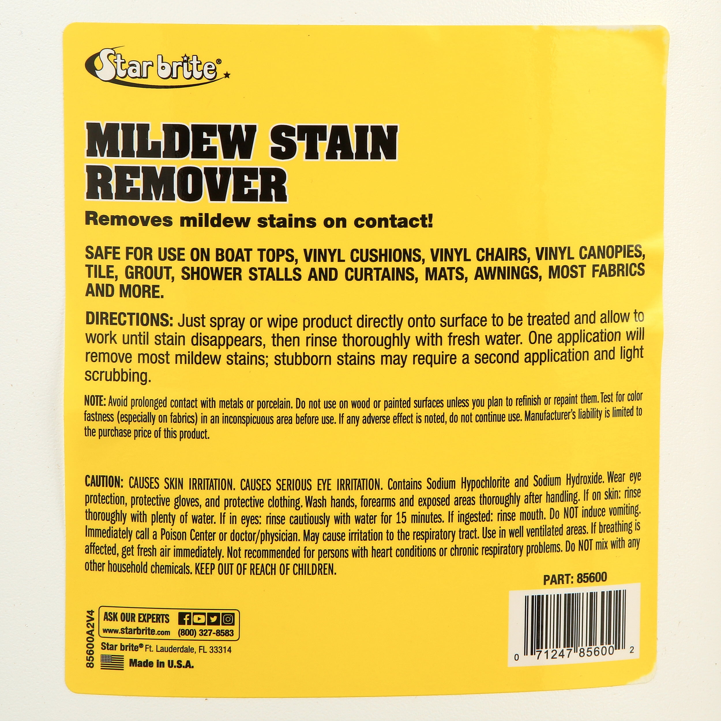 Star brite Mildew Stain Remover 22 oz - Ace Hardware