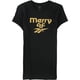 thumbnail image 1 of Camiseta gráfica Reebok Merry AF para mujer color negro pequeña, 1 of 2
