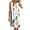 DT-White, variant on DailyTrove Women's Abstract Print Sleeveless Midi Dress, Casual Beach & Cultural Event Wear, Lightweight Cotton Blend, Fit & Flare, Contrast Hem