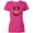 Cyber Pink, variant on Inktastic Cute Smiling Snowman Face with Carrot Nose Women's T-Shirt