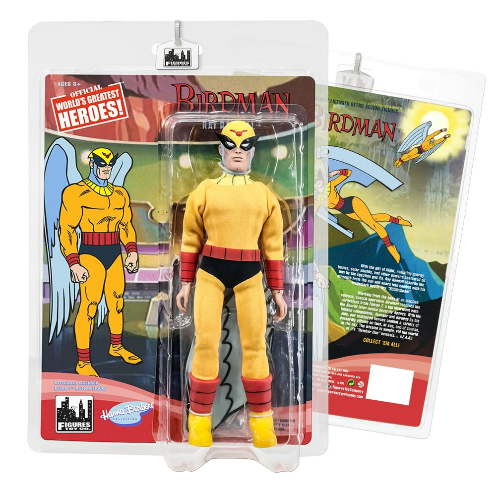 Birdman & The Galaxy Trio 8 Inch Retro Action Figures Series Birdman Ray Randall