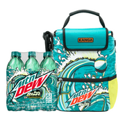 Mountain Dew Baja Blast 6 pack 16.9 fl oz bottles & Kanga Cooler Bundle