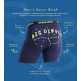 thumbnail image 4 of Little Blue House Men's Funny Boxer Briefs, Big Dipper, Small, 4 of 4