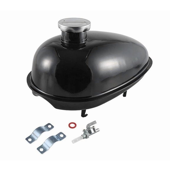 3 Liter Motorized Bicycle Gas Tank Cap Petcock 0.8 Gallon 3L GT28