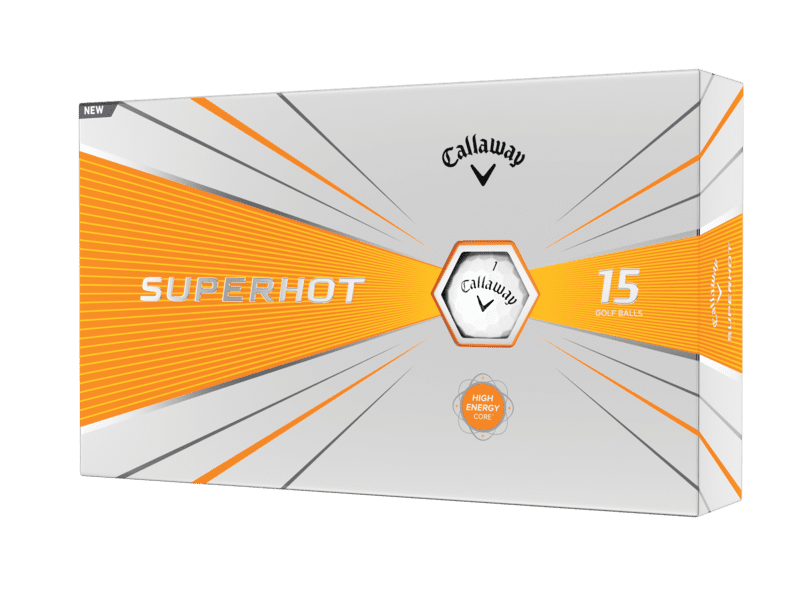 Callaway Superhot Golf Balls, 15 Pack, White