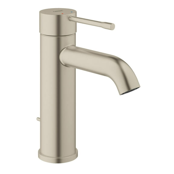Grohe Essence 23592ENA Single Hole Single-Handle S-Size Bathroom Faucet 1.2 GPM in Grohe Brushed Nickel