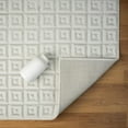 thumbnail image 4 of Luxe Weavers Geometric Metallic Cream 8x10 Area Rug, Greek Key Pattern Carpet, 4 of 11