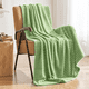 thumbnail image 1 of Cobija, Cobija Extra Suave de 230GSM con Diseño de Rayas, Mantas Acogedoras y Esponjosas para Sofá, Cama, Sillón, Ligeras y Versátiles para Oficina, Recámara, Picnic, Decoración Del Hogar, Salvia, 1 of 7