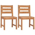 thumbnail image 1 of vidaXL 5 Piece Garden Dining Set Solid Wood Teak, 1 of 5