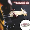 thumbnail image 3 of Maoww Pack de 4 4 Cordes Guitares Basses Cordes Instrument Cordes Réparation Cordon Entretien Accessoire Musicien Professionnel, 3 of 9