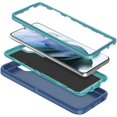 thumbnail image 2 of GHSDFBB for Galaxy S21 5G Case Shockproof Dust/Drop Proof 3-Layer Full Body Protection [Without Screen Protector] Rugged Heavy Duty Durable Cover Case for Samsung Galaxy S21 5G 6.2 2021, Blue, 2 of 6