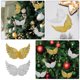 thumbnail image 3 of 12 adornos de alas de ángel para tarta, miniadornos creativos de plástico para manualidades, para fiestas, cumpleaños y tartas navideñas, 3 of 7
