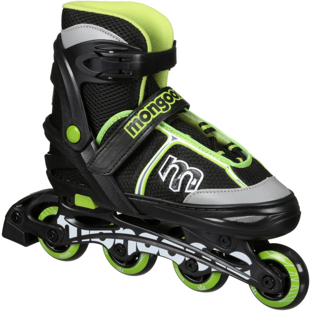 Mongoose Boys Adjustable Size Inline Roller Skates