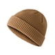 thumbnail image 1 of Gorro de punto unisex para invierno con pompón sintético - Gorro cálido de mezcla de lana, talla única, para hombres y mujeres adultos, 1 of 2