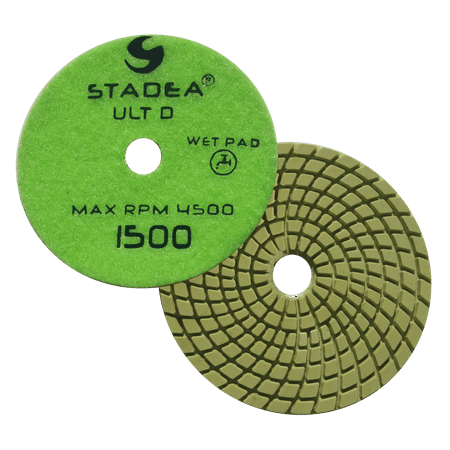

Stadea PPW132X Granite Polishing Pads 5 Diamond Pad 1500 Grit For Granite Quartz Stones Polish