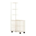 thumbnail image 2 of koolsoo Support de Rangement pour Balles de Basket Vertical pour Rugby Soccer Intérieur Extérieur Blanc, 2 of 9