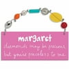 Personalized Sandra Magsamen Diamonds May Be Precious Wall Plaque