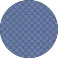thumbnail image 1 of Ahgly Company Machine Washable Indoor Round Transitional Sky Blue Area Rugs, 6' Round, 1 of 7