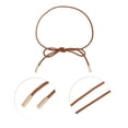 thumbnail image 4 of Unique Bargains Buckle Leather Cord Adjustable Waist Cord Light Brown, 4 of 5