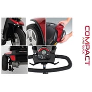 Pride Go-Go Elite Traveller 3-Wheel Scooter, 18 AH Battery, 300 lbs. weight capacity,