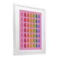 thumbnail image 2 of Stupell Industries Contemporary Rainbow Bears in Stripes White Framed Print Under Glass, 17 x 21, by LISH Creative, 2 of 8