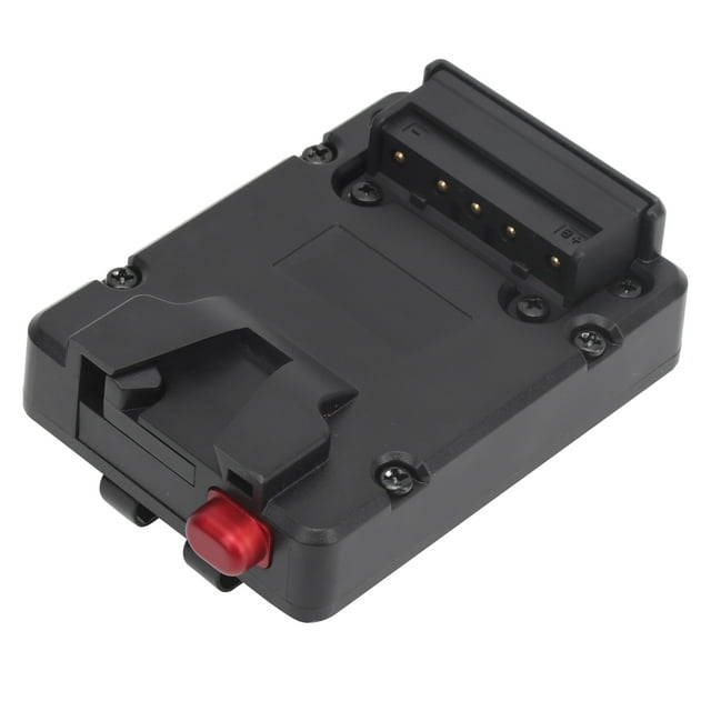 V Mount Battery Plate,VLock Battery Mount DTap Tap Output Battery Plate Lock Battery Adapter Sleek Aesthetic
