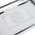thumbnail image 5 of TINYSOME Nordic Stainless Steel Serving Tray with Handles Coffee Bar Food Holder Plate, 5 of 9