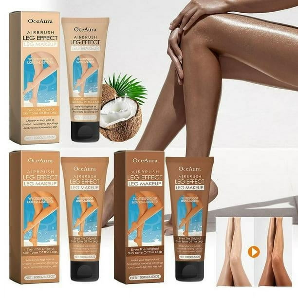 Base de maquillaje para piernas, loción de maquillaje para piernas, base de maquillaje corporal de cobertura total y maquillaje corrector a prueba de agua para cubrir cicatrices y moretones.