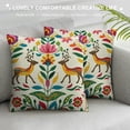 thumbnail image 3 of PHYHOO Throw Pillow Covers Home Decor Pillow Cases Decorative Cushion Couch Sofa Pillowcases Colorful Ethnic Birds Flowers, 3 of 5