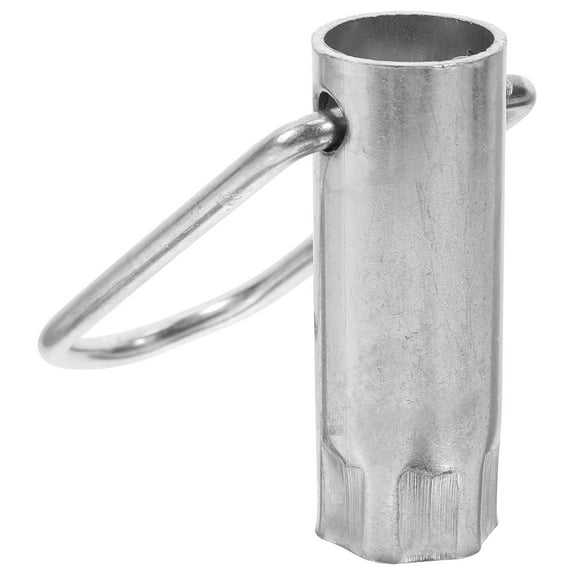 Masteelf Universal Sockets Spark Plug Socket 13.1X4X2.40CM Silver