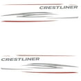 thumbnail image 2 of Crestliner Boat Hull Graphic Decal 2090324 | Fish Hawk (Set of 10), 2 of 4