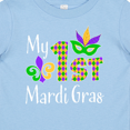 thumbnail image 4 of Inktastic My 1st Mardi Gras with Mask Boys or Girls Baby T-Shirt, 4 of 5