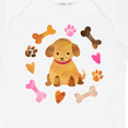 thumbnail image 4 of Inktastic Cute Puppy Valentine with Hearts and Bones Boys or Girls Baby Bodysuit, 4 of 5