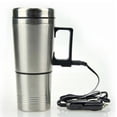 thumbnail image 1 of Taza de calefacción eléctrica para coche, revestimiento de acero inoxidable, taza de agua para calentar el calentador de agua para coche, taza térmica de 12 V/24 V, taza de agua para calentar, 1 of 3