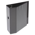 thumbnail image 4 of Universal UNV30755 Deluxe Easy-to-Open 5 in. Capacity 11 in. x 8.5 in. (3) D-Ring View Binder - Black, 4 of 11