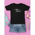 thumbnail image 3 of Good Think Take A Time T-Shirt Juniors -Image by Shutterstock,  x-Small, 3 of 4