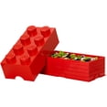 thumbnail image 5 of Room Copenhagen: LEGO Storage Brick - 8 Knobs Lid, Bright Red - 19.7 x 9.8 x 7.1", Stackable Plastic Container, Holds 1600 Blocks, Toy Organizer Box, 5 of 10