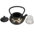 thumbnail image 2 of Iron Teapot, Iron Tea Set, Japanese Style For Birthday Present Teahouse Home Thanksgiving Gift, 2 of 8