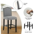 24 Inches Counter Height Bar Stools Set of 2 Studded Kitchen Island ...