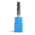 thumbnail image 2 of End mill 45 degree 4-edge alloy carbide end mill end mill CNC tool, 2 of 7