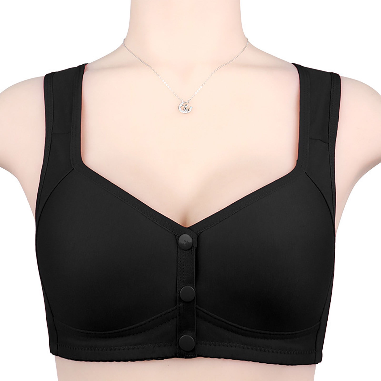 hoksml Plus Size Bras for Women,Women's Large Sized, Seamless, Comfortable, Breathable  Underwear, Daily Bra 