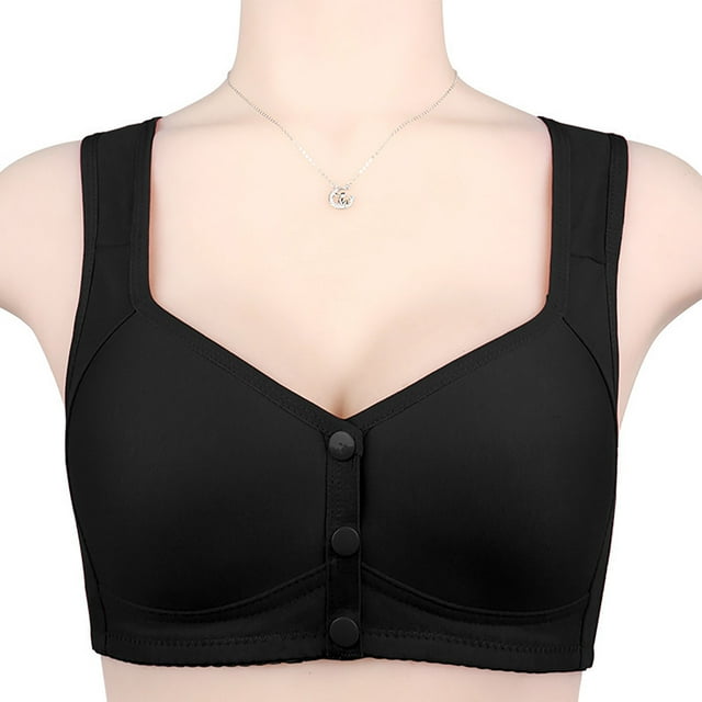 Bras for Women Front Closure Wireless No Underwire,Evaryday Bras for Women No Underwire Full Coverage,Womens Wireless Bras No Underwire Push Up Bra ,Seamless Supportive Full Coverage Everyday Bras