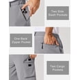 thumbnail image 5 of COOFANDY Men' Cargo Shorts 9" Inseam Lightweight Hiking Casual Shorts for Golf Work Fishing with 5 Pockets, 5 of 6
