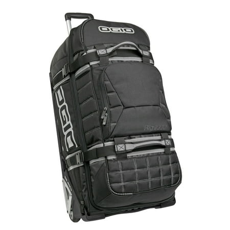 RIG 9800 WHEELED ROLLING GEAR BAG SUITCASE/LUGGAGE -NEW 2017- BLACK