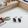 thumbnail image 2 of ETHZZLE 4Pcs Easy Operate T Handle Cabinet Locks with Cam Latch for Toolboxes Display Cabinets, 2 of 7