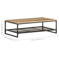 thumbnail image 4 of vidaXL Coffee Table 110x60x35 cm Solid Reclaimed Wood, 4 of 4